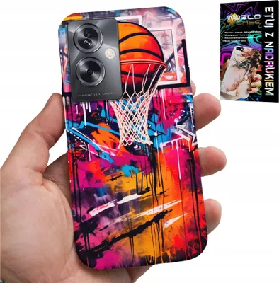 Immagine prodotto di Custodia per Oppo A79 5G - Basket Nba Street Graffiti Basket Fan