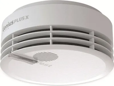 Produktbild von Hekatron Genius Plus X, Kabellos, Weiß, Haus, ABS, 85 dB, IP40