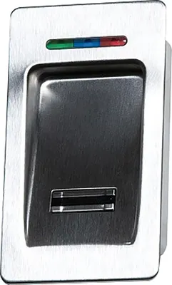 Produktbild von IDENCOM Fingerscanner BioKey Inside Mini X APP, Edelstahl