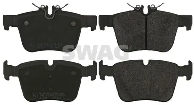 Produktbild von SWAG Bremsbeläge Satz Hinten Bremsklötze passend für MERCEDES-BENZ C-Klasse T-modell (S205) 10 91 6989