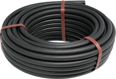 Immagine prodotto di Rotolo di 15 m di microtubi di colore nero da 4 mm con uccello blu