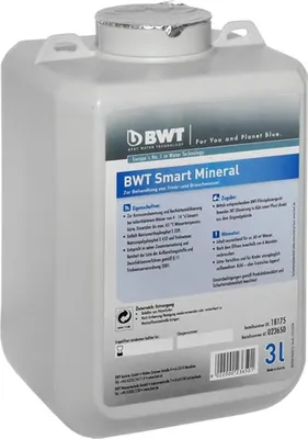 Immagine prodotto di BWT Smart Mineral, per acqua aggressiva parzialmente addolcita, tanica da 3 l, 1 pz.