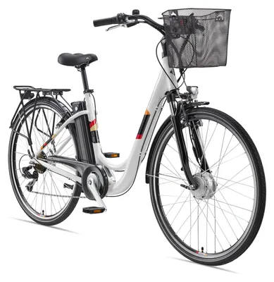 Produktbild von Telefunken City E-Bike | Elektrofahrrad 28 Zoll | 7-Gang Kettenschaltung | Frontmotor 250 W | 374,4Wh Akku | Pedelec