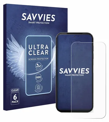 Produktbild von 6x Für Fairphone 5 Schutzfolie Savvies Displayschutz Display Schutz Folie Klar Transparent