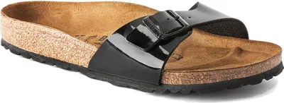 Produktbild von Birkenstock Madrid Birko-flor Enameled Schmale Sandalen Braun EU 40 Frau Braun EU 40