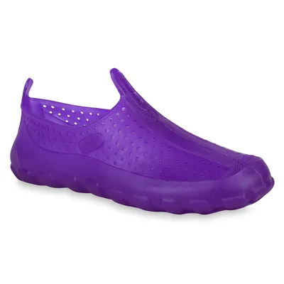 Produktbild von Mytrendshoe Damen Badeschuhe Aqua Badesandalen Sommer Strandschuhe Cut Outs 823145, Farbe: Lila, Größe: 35
