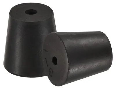 Konische Gummidichtungen 18-24 mm, 5 Stück, schwarz