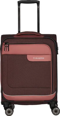 Produktbild von travelite VIIA 4W Trolley Spring Rose hellrot 55cm
