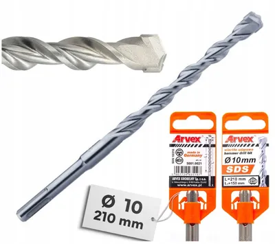 Produktbild von Arvex SDS+ Betonbohrer mit Abbruchfunktion 10x210mm