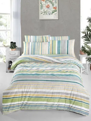 Immagine prodotto di L'Essentiel Linge de Maison, Sanvi, set copripiumino singolo Ranforce (FR), bianco, 100% COTONE RANFORCE, 140 x 200 cm