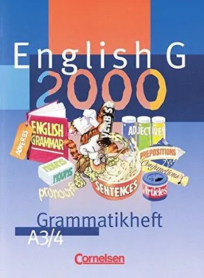 Produktbild von English G 2000, Ausgabe A, Grammatikheft für das 7. und 8. Schuljahr, Ausgabe A
