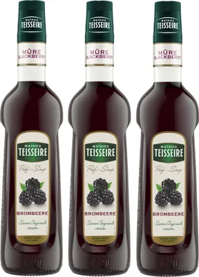 Zdjęcie produktu dla Mathieu Teisseire Syrop do napojów Jeżyna 0,7 l (opakowanie 3 szt.)