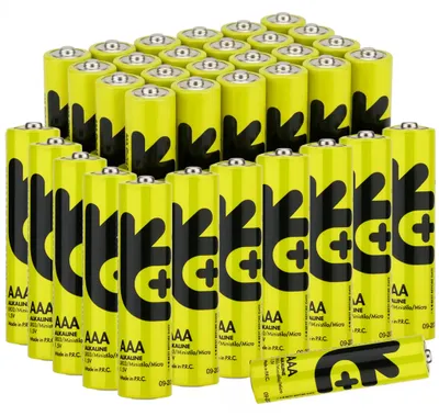 Zdjęcie produktu dla Uniross LR03 AAA, baterie alkaliczne, typ AAA, 1,5 V, zestaw ekonomiczny