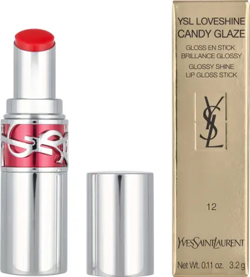 Image de Yves Saint Laurent Rouge à lèvres Yves Saint Laurent Rouge Volupté Candy Glaze Lipstick 12 3.2gr