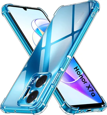Obrázok produktu pre Puzdro pre Honor X7A - Nárazuvzdorné priehľadné puzdro na mobilný telefón Odolné proti poškriabaniu Ochranné puzdro Ultra Thin Phonillico®