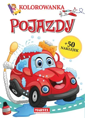 Image de Kolorowanka Pojazdy z naklejkami