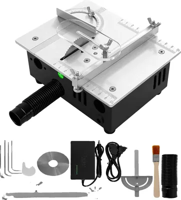 Obrázok produktu pre Stolová kotúčová píla, priemer kotúča ≤ 63 mm, maximálna šírka rezu 100 mm, maximálna hĺbka rezu 14 mm, menovitý príkon 96 W, menovité napätie 220 V