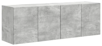 Produktbild von vidaXL TV-Wandschrank 2 stk. Betongrau Holzwerkstoff