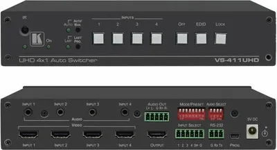 Immagine prodotto di Commutatore HDMI Kramer Electronics VS-411UHD