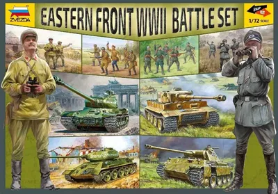 Obrázek produktu pro bitevní set 1:72 Ostfront z druhé světové války
