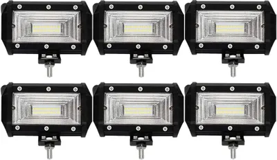 Obrázek produktu pro Greenmigo 6X 72W LED pracovní světla off-road světlomety bar dálkové světlo 12V-24V reflektory IP67 vodotěsné pomocné světlomety pro auto jeep traktor SUV