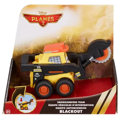Produktbild von Mattel CBF10 oder CBF11 Disney Planes 2 Das Feuerspringer Team Baufahrzeug Wald, Modell / Charakter:Drip