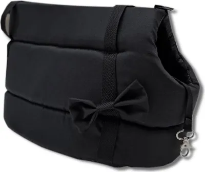 Produktbild von Hundetasche für Hunde/Katzen Waschbar Klein Mittel XS S L M Haustierträger Transporttasche (Schwarz)