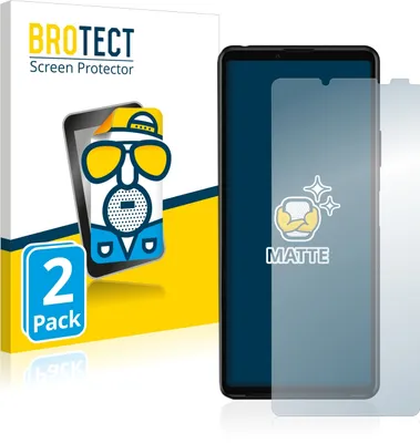 Produktbild von 2x BROTECT Schutzfolie für Sony Xperia 10 III / 10 III Lite Displayschutz Displayschutzfolie Folie Matt Entspiegelungsfolie