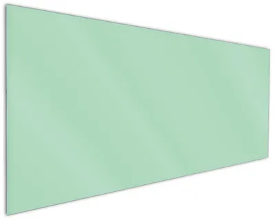 Produktbild von Wallario Küchenrückwand aus Glas, Größe: 125 x 50 cm, Motiv: Pastellgrün | Spritzschutz | abwischbar | pflegeleicht | in