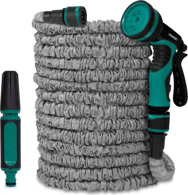 Produktbild von Vonroc Gartenschlauch 30 Meter, flexibler Wasserschlauch - Flexschlauch