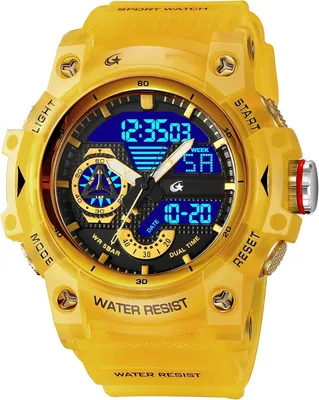 Produktbild von Watch Militäruhr Herren Armbanduhr Analog Digitale Sportuhr Bunte Outdoor Großes Zifferblatt Datum und Tag Anzeig
