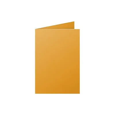 Produktbild von Clairefontaine Doppelkarte C6 210g kapuzinerrot