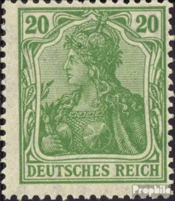 Produktbild von Briefmarken Deutsches Reich 1920 Mi 143a  gestempelt Germania