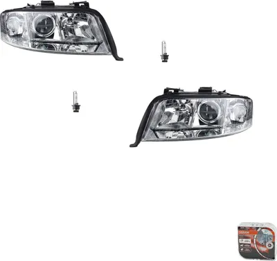 Produktbild von Scheinwerfer + Osram Night Breaker Laser passend für Audi A6 4B 99-01 L R 4B0941029Q 4B0941030Q Johns