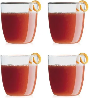 Produktbild von Vierkante Glaskopjes aus Borosilikatglas 200 ml
