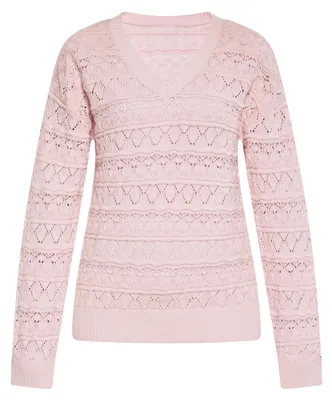 Image de Pull Gaya pour femme - rose clair, L