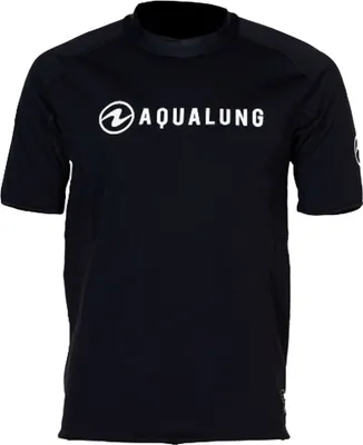 Zdjęcie produktu dla Aqualung Top Ceramiqskin Short Sleeve Rashguard Black S Black S