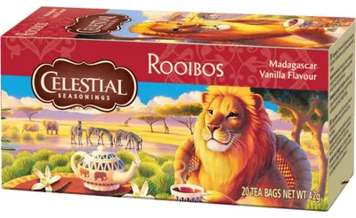 Productafbeelding van Celestial Seasonings Madagascar vanilla red tea (20 stuks)