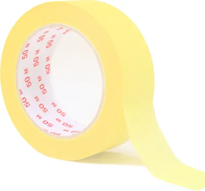 Produktbild von 3 x Kreppband 38 mm x 50 m Malerkrepp Abklebeband Klebeband Abdeckband Krepp