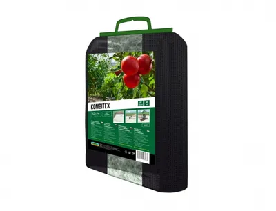 Zdjęcie produktu dla Tkanina ściółkująca KOMBITEX biało-czarna 3,2x7m