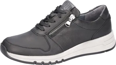 Produktbild von Waldläufer Damen Sneaker H-April 36579-3.5, 36579-4, 36579-4.5, 36579-5, 36579-5.5, 36579-6, 36579-6.5, 36579-7, 36579-7.5, 36579-8, 36579-8.5, 36579-9 WDL-957004-200 schwarz 4