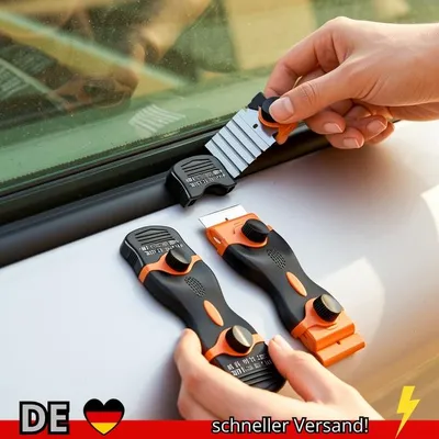 Produktbild von Rasierklingen Schaber Kunststoff Metall Fensterreiniger