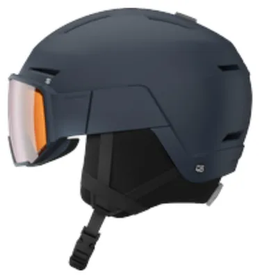 Produktbild von SALOMON Osmo All-in-One Skihelm mit Visier blau 56-59 cm