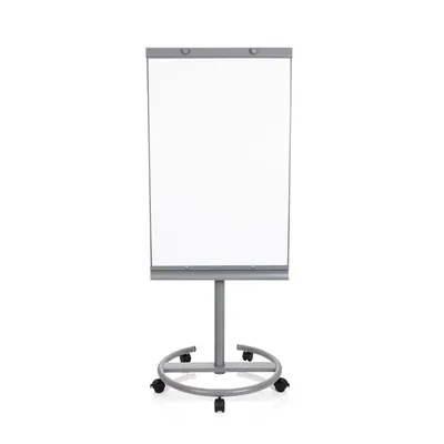 Obrázek produktu pro hjh OFFICE Tabule v 133,0 - 190,0 cm x š 65,5 cm MULTIBOARD Flipchart Magnetická tabule na poznámky, tabule s kolečky