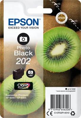 Image de EPSON 202 Photo cartouche d'encre noire