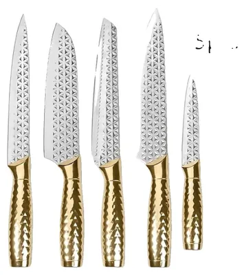 Productafbeelding van Kookmes set, roestvrij staal, professionele kwaliteit, 5-delig