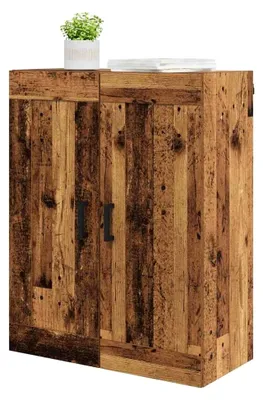 Produktbild von Hängeschrank für Badezimmer, Hängeschrank aus Holz, 69,5 x 34 x 90 cm, Holz