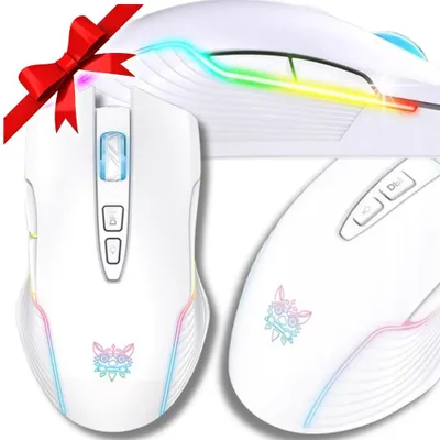 Produktbild von Weiße kabellose Gaming-Maus mit Präzisionssensor