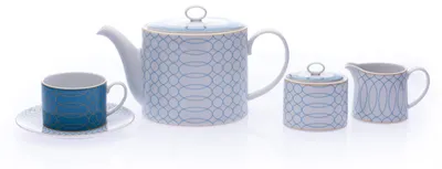 Produktbild von Victoria, Teeservice, 15 S., Azuro, Porzellan Leander
