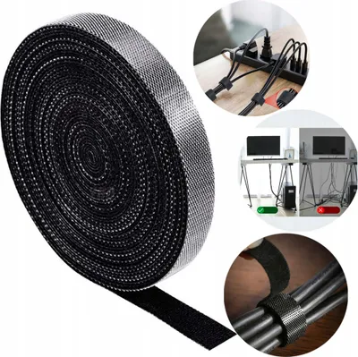 Image de Organisateur de câbles en velcro 10mm 3m